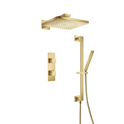 Isenberg - Two Output Shower Set With Shower Head, Hand Held And Slide Bar