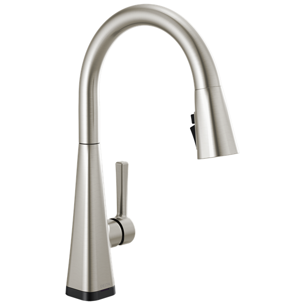 Delta - Lenta Single-Handle Pull-Down Kitchen Faucet With Touch2O Technology