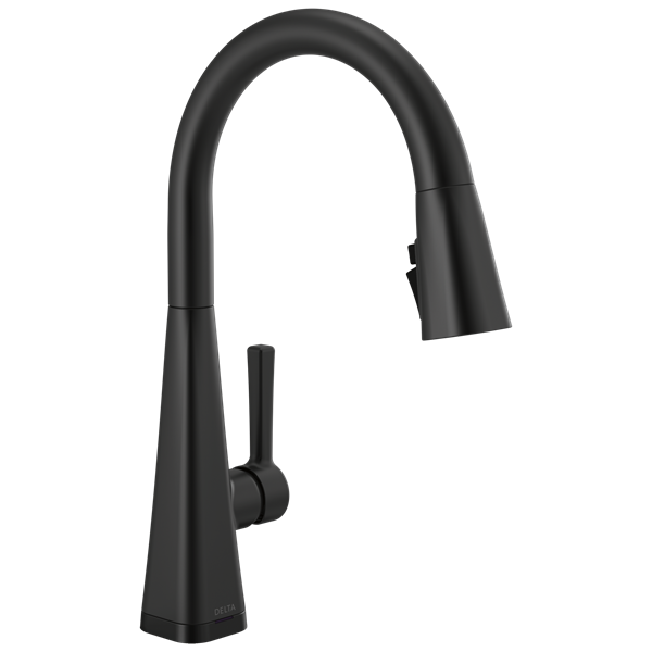 Delta - Lenta Single-Handle Pull-Down Kitchen Faucet With Touch2O Technology