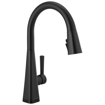 Delta - Lenta Single-Handle Pull-Down Kitchen Faucet With Touch2O Technology
