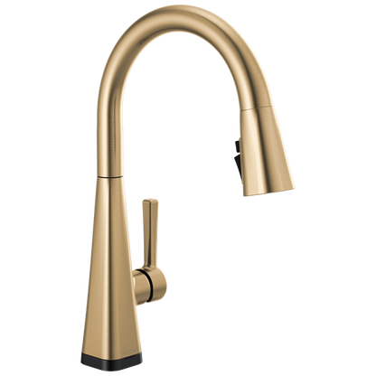 Delta - Lenta Single-Handle Pull-Down Kitchen Faucet With Touch2O Technology