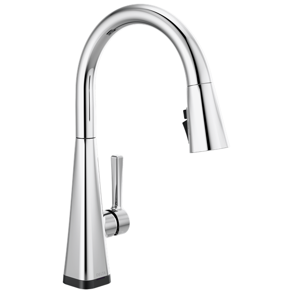 Delta - Lenta Single-Handle Pull-Down Kitchen Faucet With Touch2O Technology