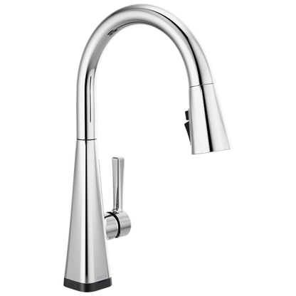 Delta - Lenta Single-Handle Pull-Down Kitchen Faucet With Touch2O Technology