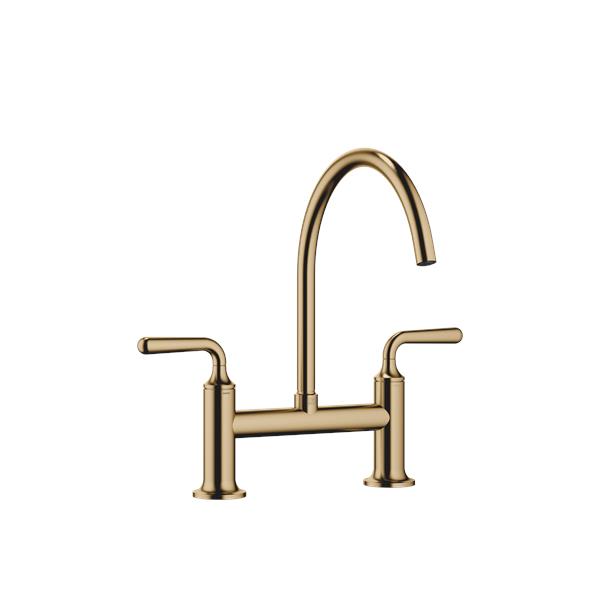 Dornbracht - Vaia Two-Hole Bridge Mixer For Sprayer / Professional Sprayer