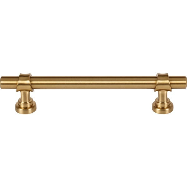 Top Knobs - Bit 3 3/4 Inch Center to Center Bar pull - Honey Bronze