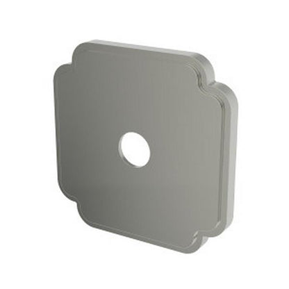 Newport Brass - Square Div Plate, Contemporary