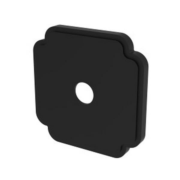 Newport Brass - Square Div Plate, Contemporary