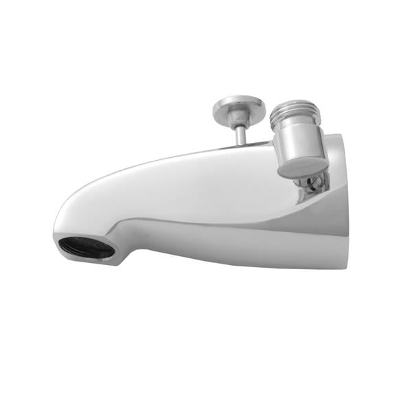 Jaclo - Brass Diverter Tub Spout with Side Handshower Outlet