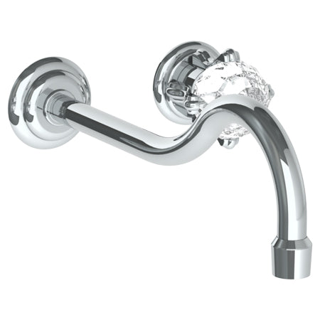 Watermark - La Fleur Wall Mounted 2 Hole Lavatory Set With 10 5/8 Inch CTC Spout