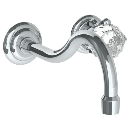 Watermark - La Fleur Wall Mounted 2 Hole Lavatory Set With 8 3/8 Inch CTC Spout