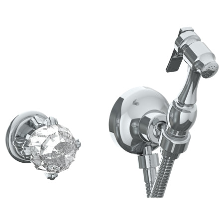 Watermark - La Fleur Wall Mounted Bidet Spray Set & Progressive Mixer With 49 Inch Hose