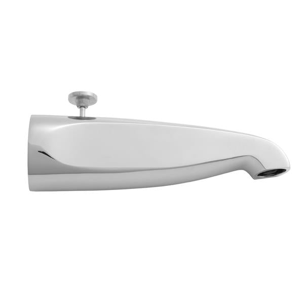 Jaclo - 8 1/2 Inch Reach Brass Diverter Tub Spout