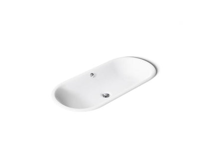 Kohler - Iron Plains 33 Inch Oval Drop-In/Undermount/Vessel Bathroom Sink With Overflow