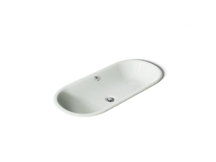 Kohler - Iron Plains 33 Inch Oval Drop-In/Undermount/Vessel Bathroom Sink With Overflow