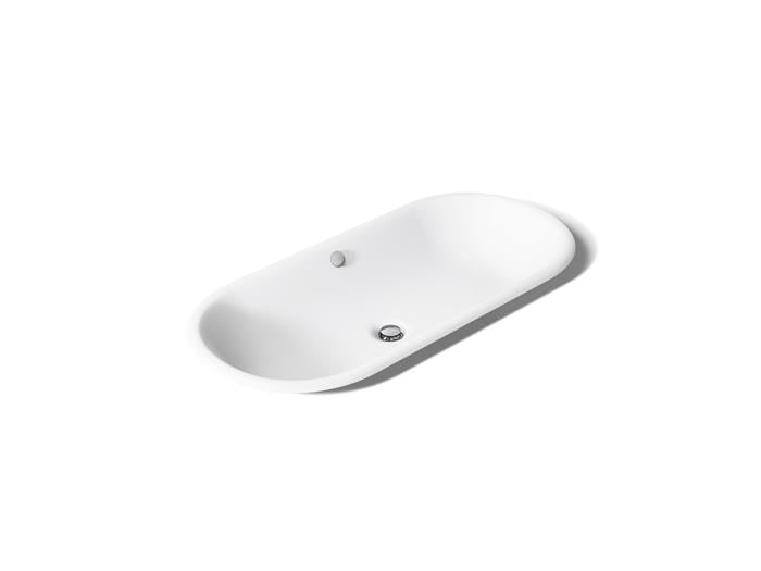 Kohler - Iron Plains 33 Inch Oval Drop-In/Undermount/Vessel Bathroom Sink With Overflow
