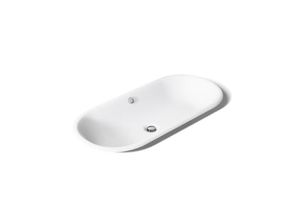 Kohler - Iron Plains 33 Inch Oval Drop-In/Undermount/Vessel Bathroom Sink With Overflow