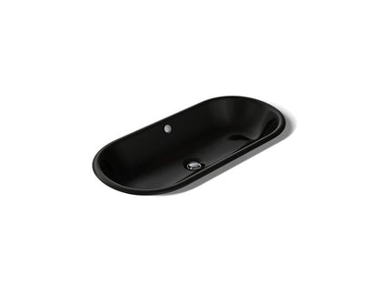Kohler - Iron Plains 33 Inch Oval Drop-In/Undermount/Vessel Bathroom Sink With Overflow