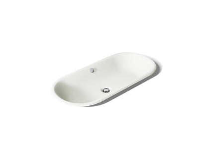 Kohler - Iron Plains 33 Inch Oval Drop-In/Undermount/Vessel Bathroom Sink With Overflow
