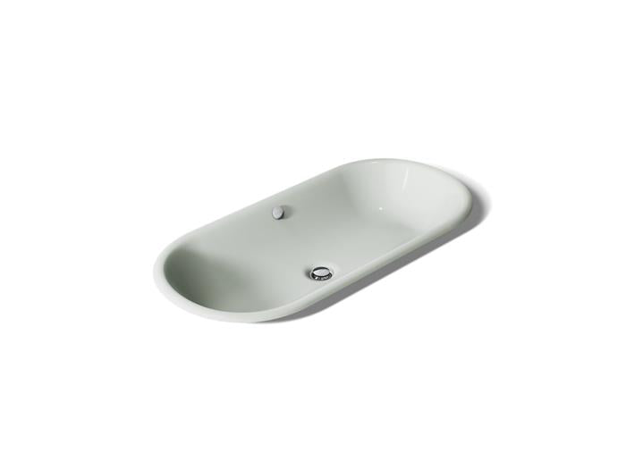 Kohler - Iron Plains 33 Inch Oval Drop-In/Undermount/Vessel Bathroom Sink With Overflow