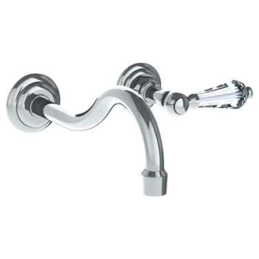 Watermark - Paris Wall Mounted 2 Hole Lavatory Set with 8 3/8 Inch CTC Spout