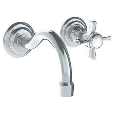 Watermark - Paris Wall Mounted 2 Hole Lavatory Set with 6 1/2 Inch CTC Spout