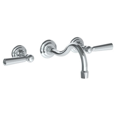 Watermark - Paris Wall Mounted 3 Hole Lavatory Set with 8 3/8 Inch CTC Spout
