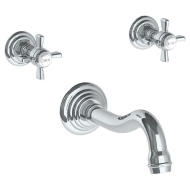 Watermark - Paris Wall Mounted 3 Hole Bath Set