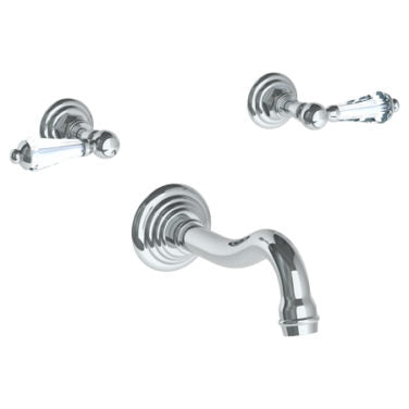 Watermark - Paris Wall Mounted 3 Hole Bath Set
