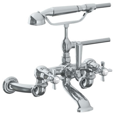 Watermark - Paris Wall Mounted Exposed Bath Set with Hand Shower