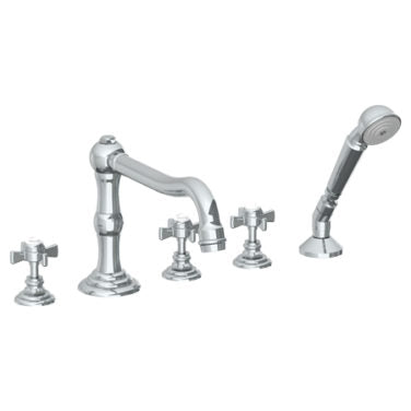 Watermark - Paris Deck Mounted 5 Hole Bath Set