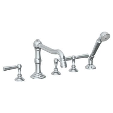 Watermark - Paris Deck Mounted 5 Hole Bath Set