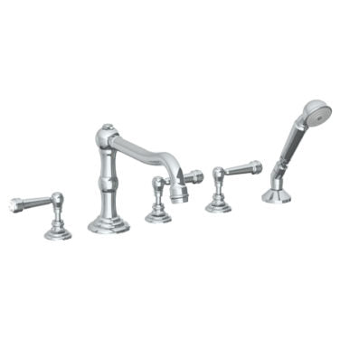 Watermark - Paris Deck Mounted 5 Hole Bath Set