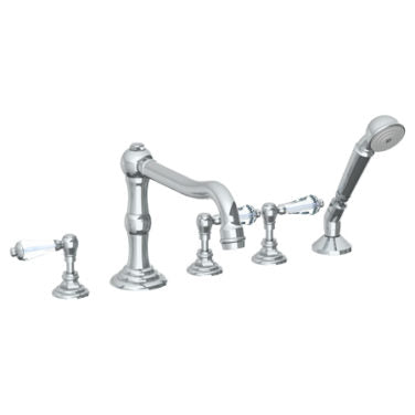 Watermark - Paris Deck Mounted 5 Hole Bath Set