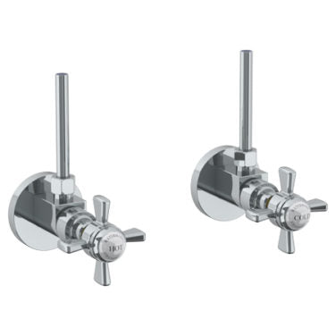 Watermark - Paris Lavatory Angle Stop Kit -1/2 Inch IPS x 3/8 Inch OD Compression