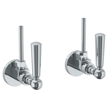 Watermark - Paris Lavatory Angle Stop Kit -1/2 Inch IPS x 3/8 Inch OD Compression