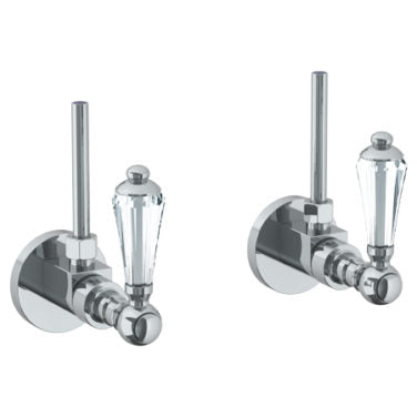 Watermark - Paris Lavatory Angle Stop Kit -1/2 Inch IPS x 3/8 Inch OD Compression