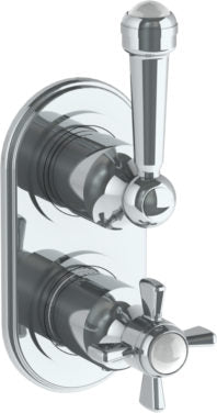 Watermark - Paris Wall Mounted Mini Thermostatic Shower Trim 3 1/2 x 6 1/4 Inch.
