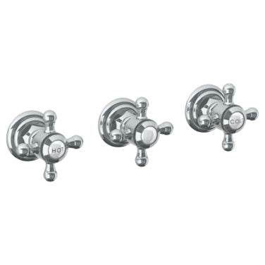Watermark - Paris Wall Mounted 3-Valve Shower Trim