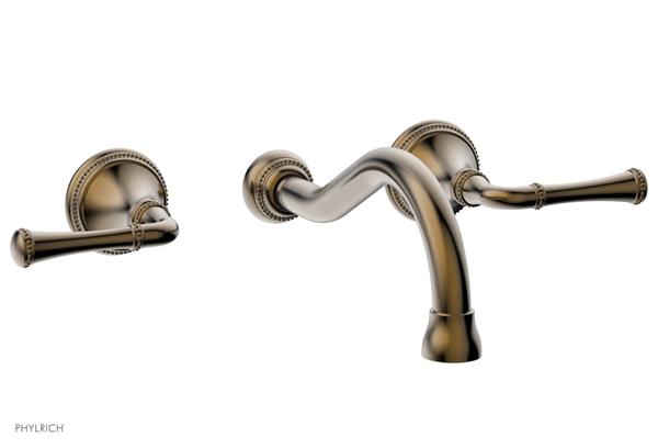Phylrich - Beaded Wall Mount Lavatory Faucet