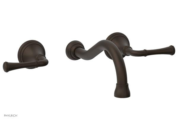 Phylrich - Beaded Wall Mount Lavatory Faucet