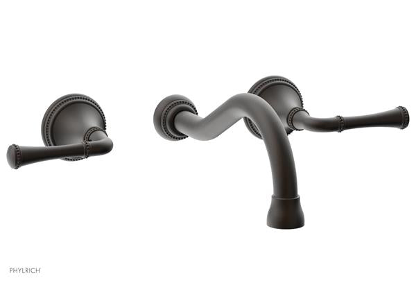Phylrich - Beaded Wall Mount Lavatory Faucet