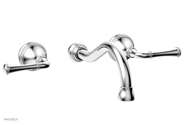 Phylrich - Beaded Wall Mount Lavatory Faucet