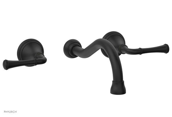 Phylrich - Beaded Wall Mount Lavatory Faucet