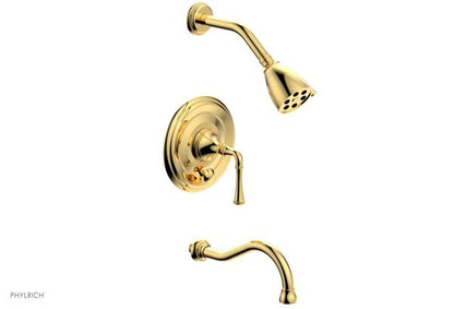 Phylrich - Beaded Pressure Balance Tub and Shower Set - Lever Handle