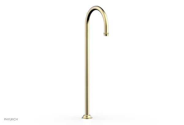 Phylrich - Beaded Floor Mounted Spout