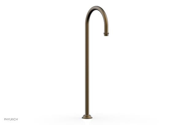 Phylrich - Beaded Floor Mounted Spout