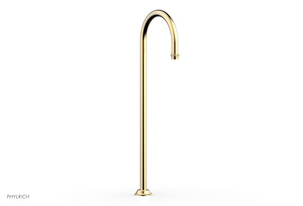 Phylrich - Beaded Floor Mounted Spout