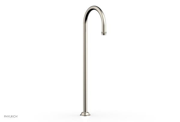 Phylrich - Beaded Floor Mounted Spout