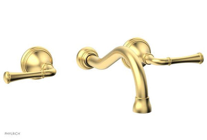 Phylrich - Beaded Wall Tub Set- Lever Handle