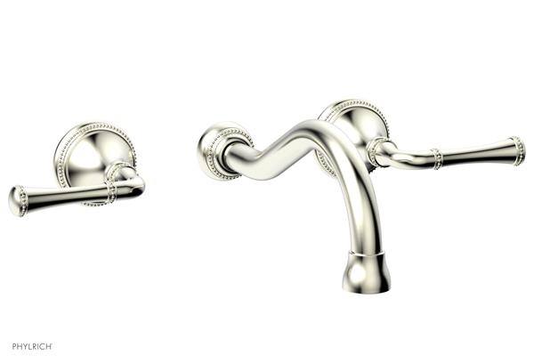 Phylrich - Beaded Wall Tub Set- Lever Handle